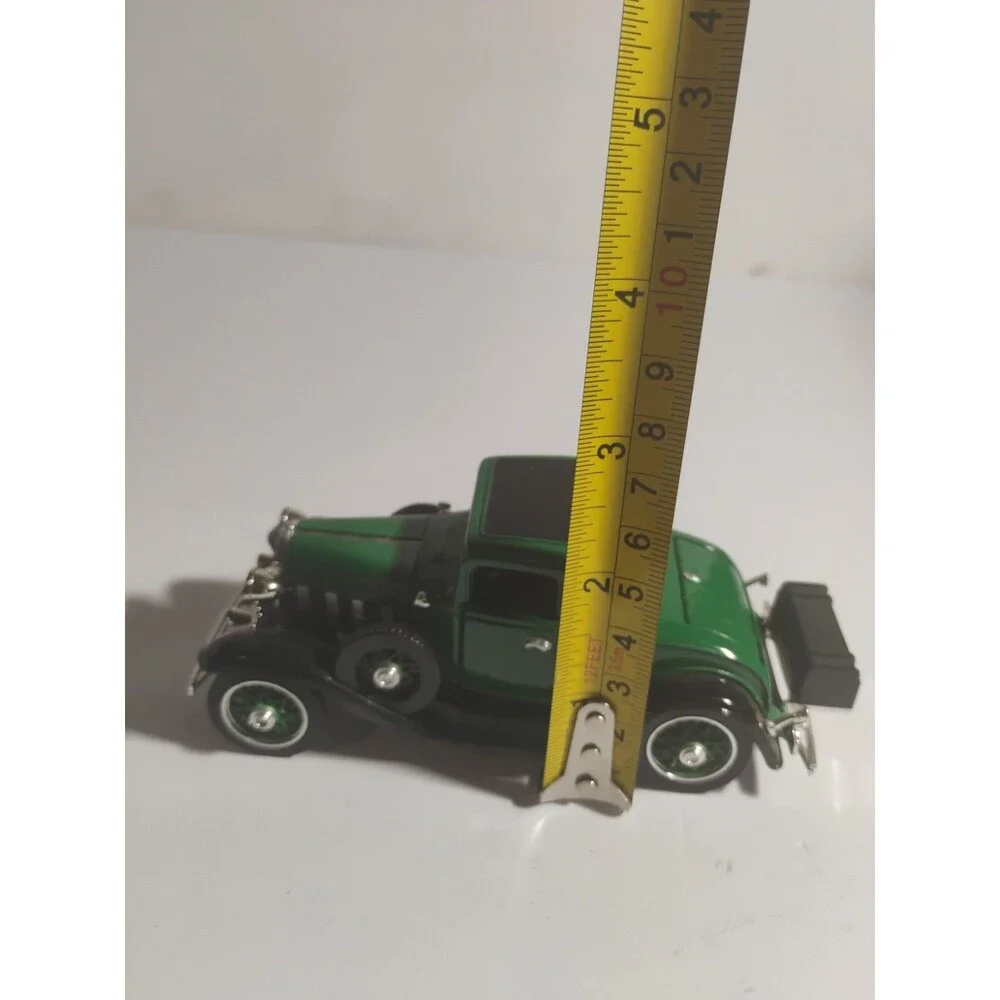 1932 CHEVY COUPE CONFEDERATE SERIES CAR 1/32-Bright GREEN NATIONAL MOTOR MUSEUM